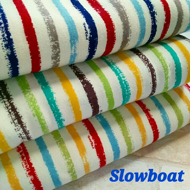 Slowboat　クレヨンボーダー　スムースニット　３色　色違い　新品・未使用 | フリマアプリ ラクマ