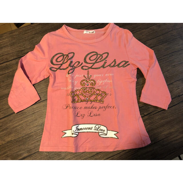 LIZ LISA(リズリサ)のLIZLISA ロンＴ キッズ/ベビー/マタニティのキッズ服女の子用(90cm~)(Tシャツ/カットソー)の商品写真