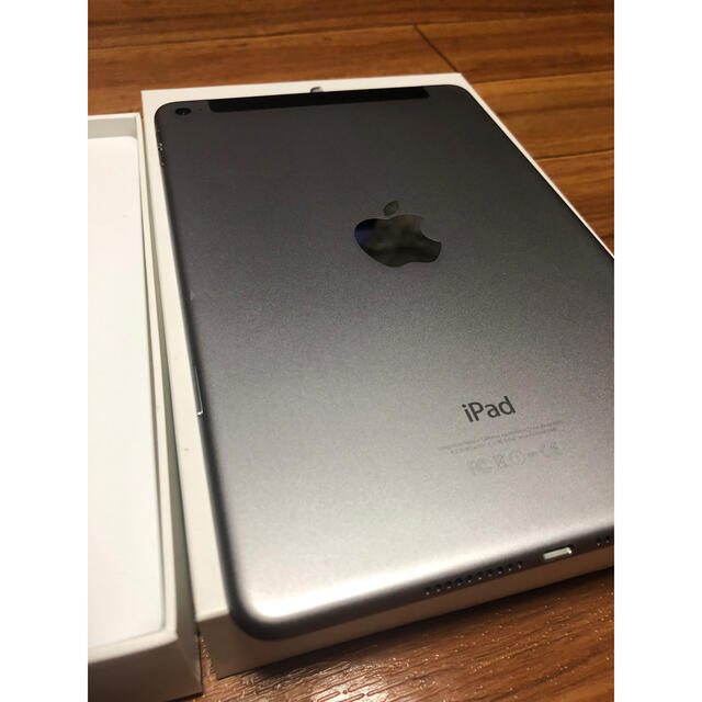 iPad mini4 128G cellular スペースグレイ 2