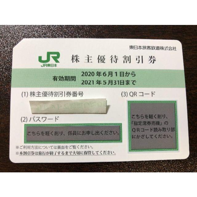 JR東日本 株主優待割引券 1枚 有効期限2021年5月31日まで【送料無料】の通販 by J.HASE's shop｜ラクマ