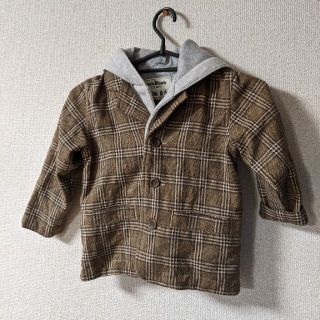 オシュコシュ(OshKosh)のOSHKOSH B'gosh/100　パーカーレイヤードジャケット(ジャケット/上着)