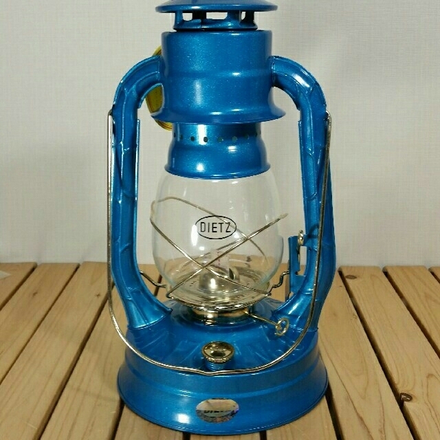 □希少□新品□Dietz No8 Air Pilot lantern 青 金 【特別送料無料
