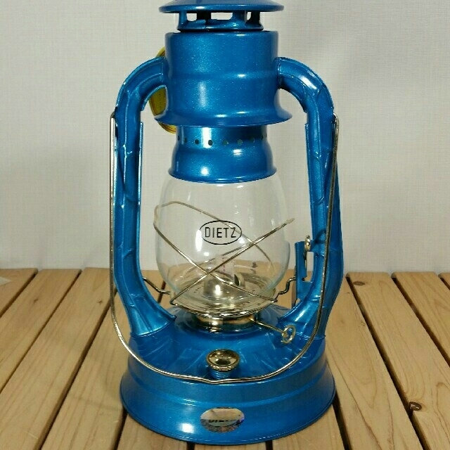 ■希少■新品■Dietz No8 Air Pilot lantern 青　金