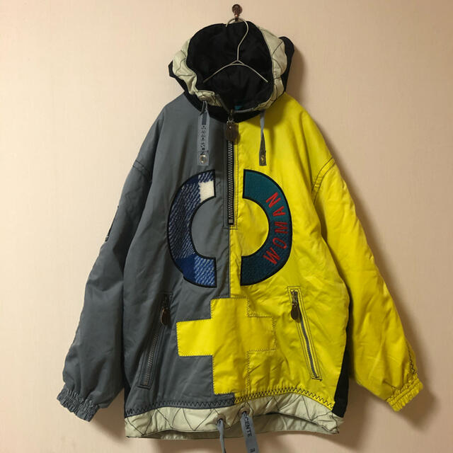 超激レア古着!】90s デサント ド派手 ナイロンジャケット Lサイズ相当