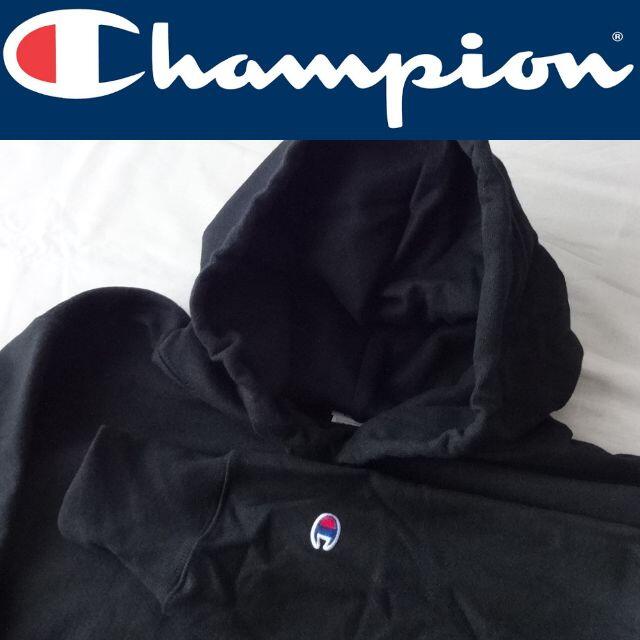 Ｍ刺繍は左袖口のみです着丈M 新品 champion チャンピオン リバースウィーブパーカー