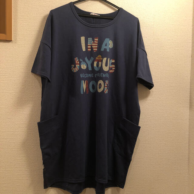 rough(ラフ)のrough厚手！半袖ロングTシャツ レディースのトップス(Tシャツ(半袖/袖なし))の商品写真