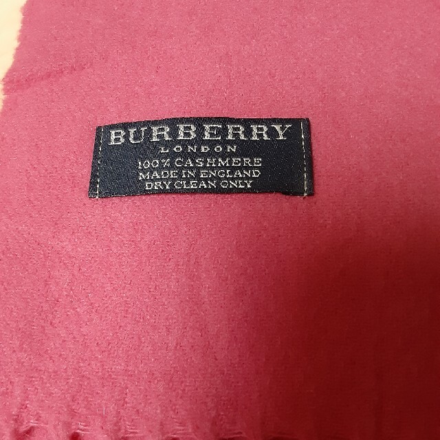 BURBERRY(バーバリー)のバーバリー　マフラー　カシミア レディースのファッション小物(マフラー/ショール)の商品写真