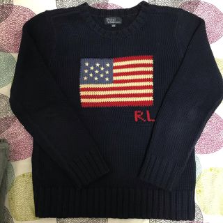 ポロラルフローレン(POLO RALPH LAUREN)のラルフローレン　星条旗ニット(ニット)