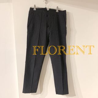 フローレント(FLORENT)の【美品】FLORENT ブラック パンツ スキニー(スキニーパンツ)