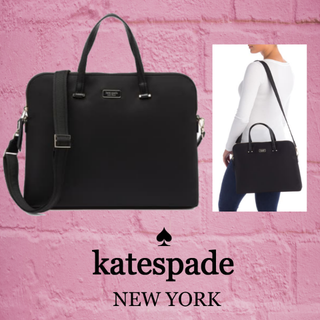 ケイトスペードニューヨーク(kate spade new york)の★SALE☆【kate spade】ロゴ　ビジネス　バック　パソコン(ショルダーバッグ)