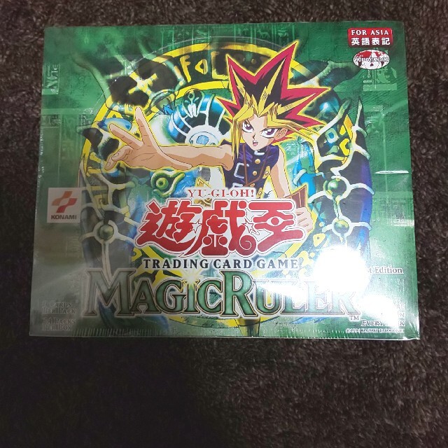 すずらん 早い者勝ち遊戯王magic ruler 未開封BoxAsia英語表記