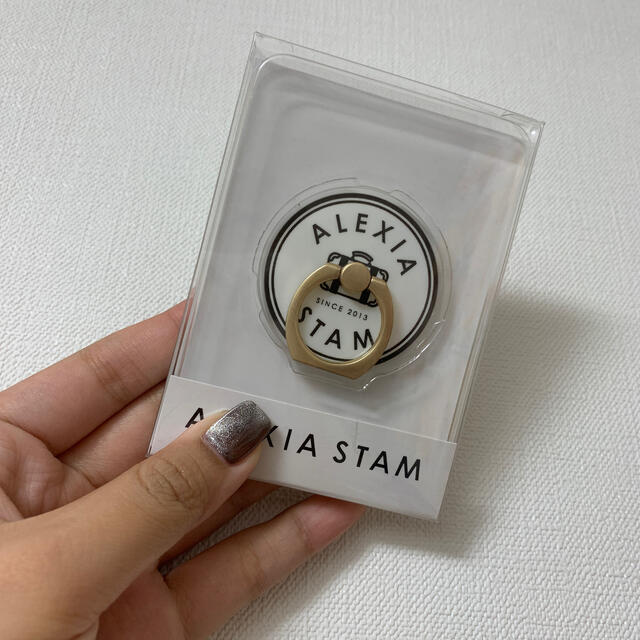 ALEXIA STAM(アリシアスタン)の新品未使用alexiastam スマホリング スマホ/家電/カメラのスマホアクセサリー(その他)の商品写真