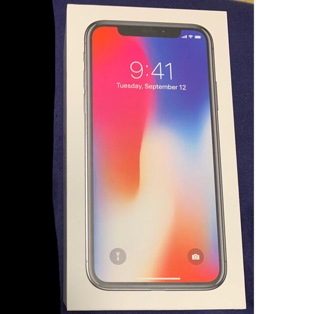 iPhoneX 64GB 黒 SIMフリー-