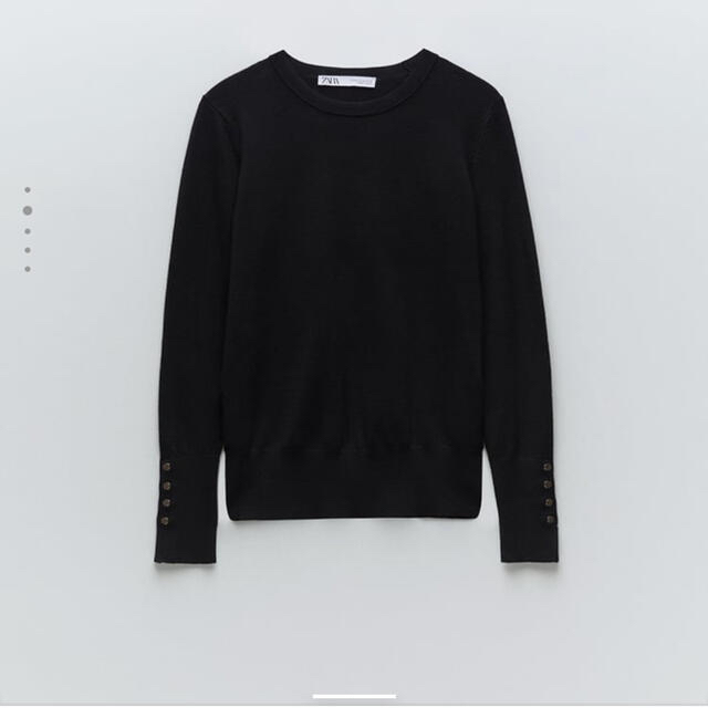 ZARA(ザラ)のベーシックニットセーター レディースのトップス(ニット/セーター)の商品写真