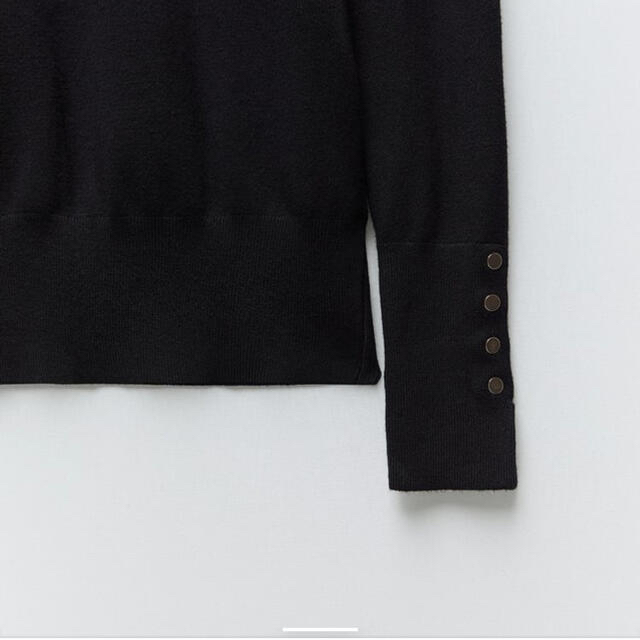 ZARA(ザラ)のベーシックニットセーター レディースのトップス(ニット/セーター)の商品写真