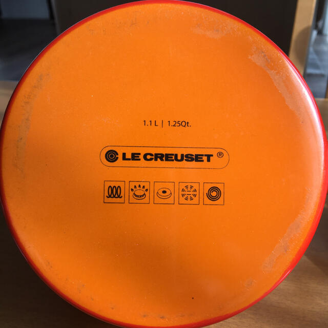 LE CREUSET(ルクルーゼ)のル・クルーゼ　ケトル　　1.1L やかん インテリア/住まい/日用品のキッチン/食器(調理道具/製菓道具)の商品写真