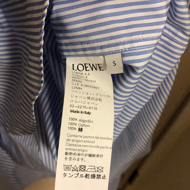 LOEWE(ロエベ)のloewe ロエベ　アシンメトリーシャツ シャツ メンズのトップス(シャツ)の商品写真