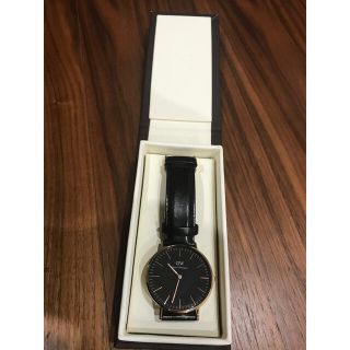 ダニエルウェリントン(Daniel Wellington)のダニエルウェリントン Classic Black 40mm(腕時計(アナログ))