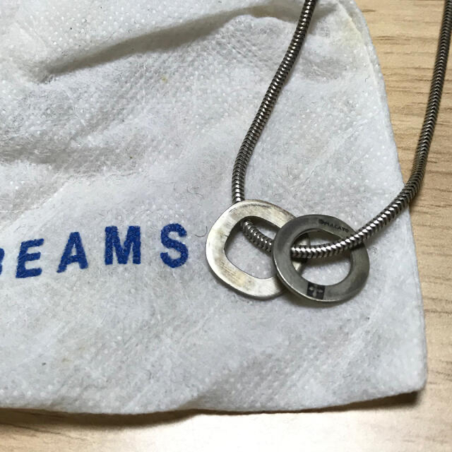 BEAMS(ビームス)のBEAMS  シルバーネックレス レディースのアクセサリー(ネックレス)の商品写真