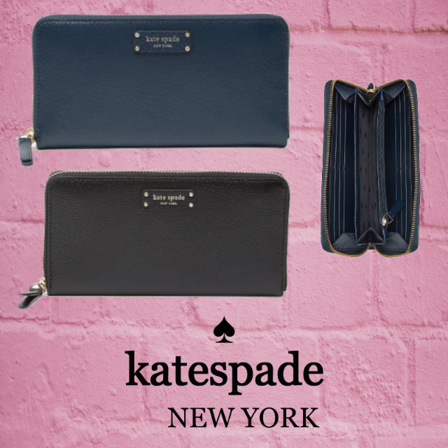 kate spade NEW YORK - ★SALE☆【kate spade】リマレザージップ　アラウンド　長財布