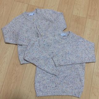 ユニクロ(UNIQLO)のイネス　x ユニクロ　カラーネップ　カーディガン(ニット/セーター)