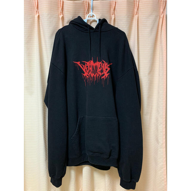 vetements シティロゴ　パーカー