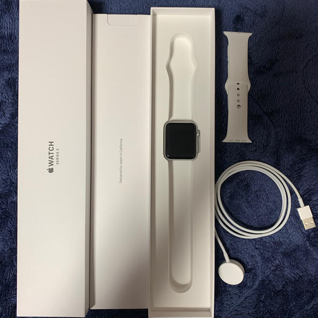 Apple Watch(アップルウォッチ)のApple Watch‎ 3  GPS 42mm 値下げ交渉OK！ メンズの時計(腕時計(デジタル))の商品写真