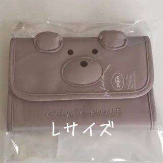 ジェラートピケ(gelato pique)の新品未使用 ジェラートピケ ベア 母子手帳 ケース L(母子手帳ケース)