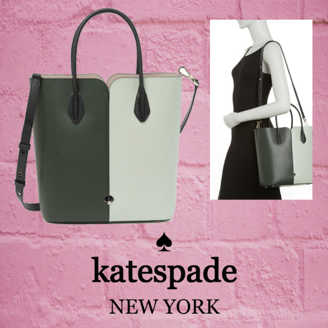 ★SALE☆【kate spade】ニコラ　バイカラーラージ　トートバッグ