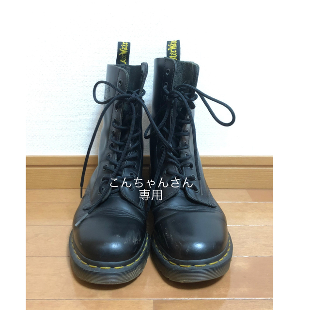 Dr.Martens(ドクターマーチン)のこんちゃんさん専用★ドクターマーチン　Dr.Martens UK5 10ホール レディースの靴/シューズ(ブーツ)の商品写真