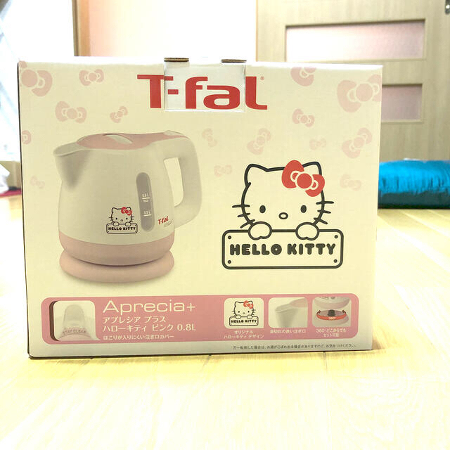 T-fal(ティファール)のT-fal  ハローキティケトル　 スマホ/家電/カメラの生活家電(電気ケトル)の商品写真