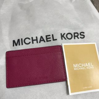 マイケルコース(Michael Kors)の再値下げ‼️【マイケルコース　カード入れ】(名刺入れ/定期入れ)