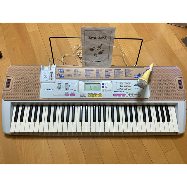 CASIO(カシオ)の光ナビゲーションキーボード　CASIO LK103 楽器の鍵盤楽器(キーボード/シンセサイザー)の商品写真