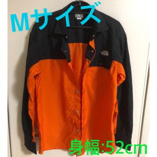 ザノースフェイス(THE NORTH FACE)の長袖シャツ ロングスリーブヌプシシャツ THE NORTH FACE オレンジ(シャツ)