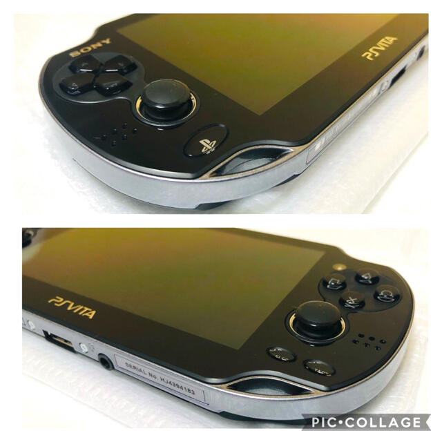 ほぼ新品 PSVita PCH-1100 AA01 クリスタルブラック 限定版