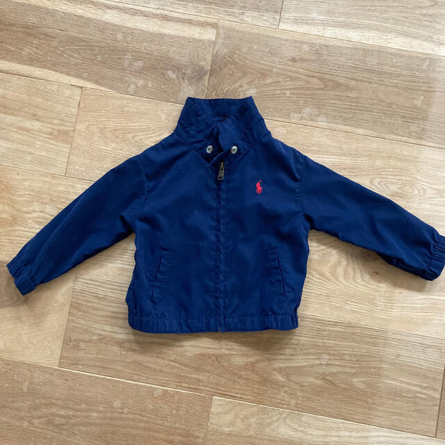 POLO RALPH LAUREN(ポロラルフローレン)のポロラルフローレン スタンドカラーシャツジャケット 80 キッズ/ベビー/マタニティのベビー服(~85cm)(ジャケット/コート)の商品写真