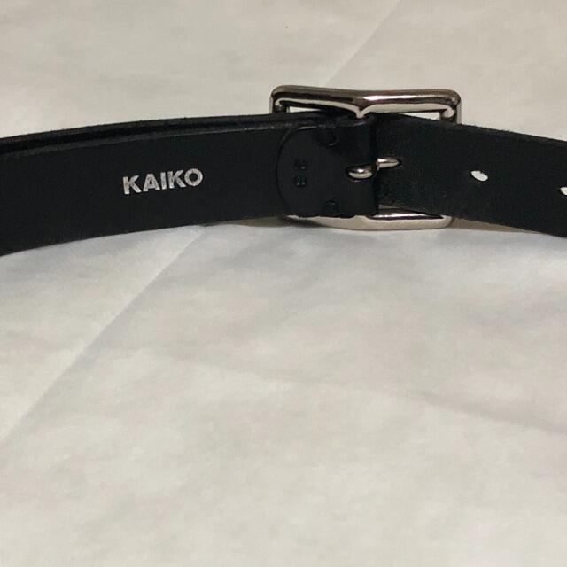 KAIKO THE BELT ベルト ブラック サイズ28 メンズのファッション小物(ベルト)の商品写真