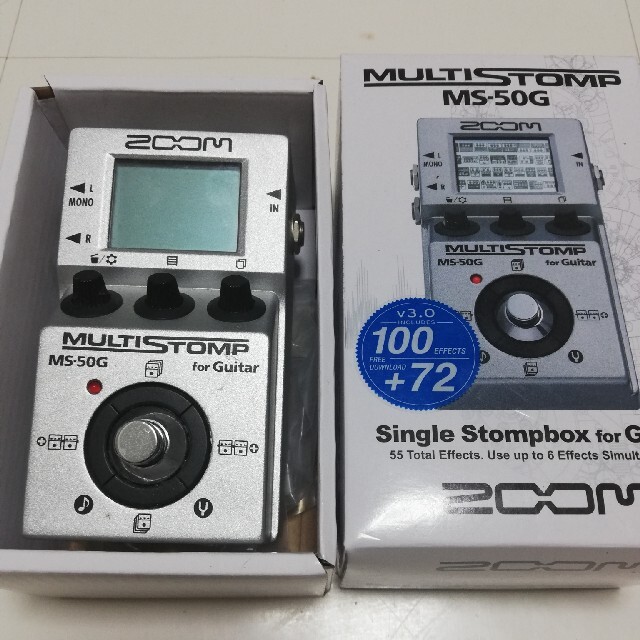 Zoom(ズーム)の【美品】zoom multi stomp MS-50G 楽器のギター(エフェクター)の商品写真