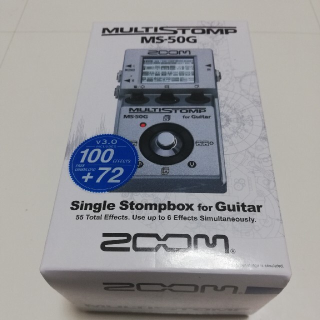 Zoom(ズーム)の【美品】zoom multi stomp MS-50G 楽器のギター(エフェクター)の商品写真