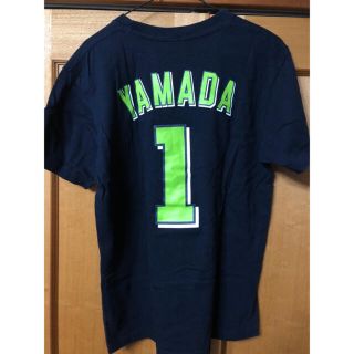 マジェスティック(Majestic)の美品　ヤクルトスワローズ　山田哲人　Tシャツ　公式　YS つば九郎　YAMADA(応援グッズ)