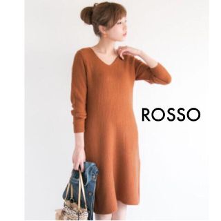 アーバンリサーチロッソ(URBAN RESEARCH ROSSO)のURBAN RESEARCH ROSSO ニットワンピース(ロングワンピース/マキシワンピース)