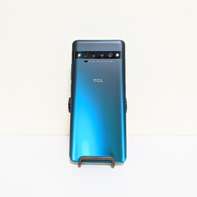 TCL 10 Pro グリーン ケース・フィルム付き SIMフリースマホ