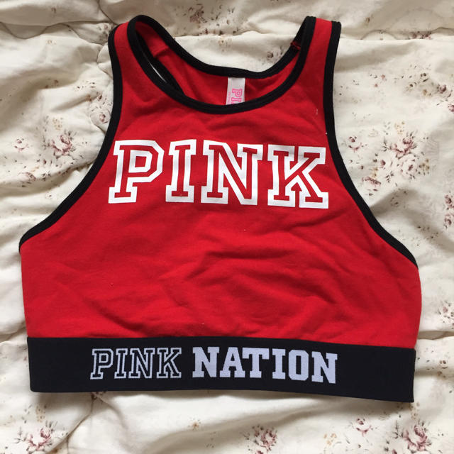 Victoria's Secret(ヴィクトリアズシークレット)のPINK  スポブラ スポーツ/アウトドアのスポーツ/アウトドア その他(その他)の商品写真