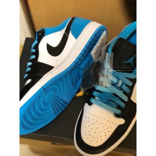 ナイキ(NIKE)のNIKE ナイキ AIR JORDAN 1 LOW SE レーザーブルー(スニーカー)