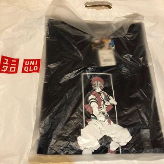 鬼滅の刃 ユニクロ 猗窩座 アカザ　UT(Tシャツ/カットソー(半袖/袖なし))