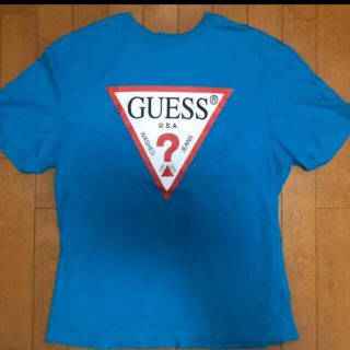 ゲス(GUESS)のGUESS Tシャツ　水色(シャツ)