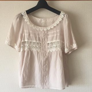 ルクールブラン(le.coeur blanc)の美品 JILL ダズリン ルクールブラン(シャツ/ブラウス(半袖/袖なし))