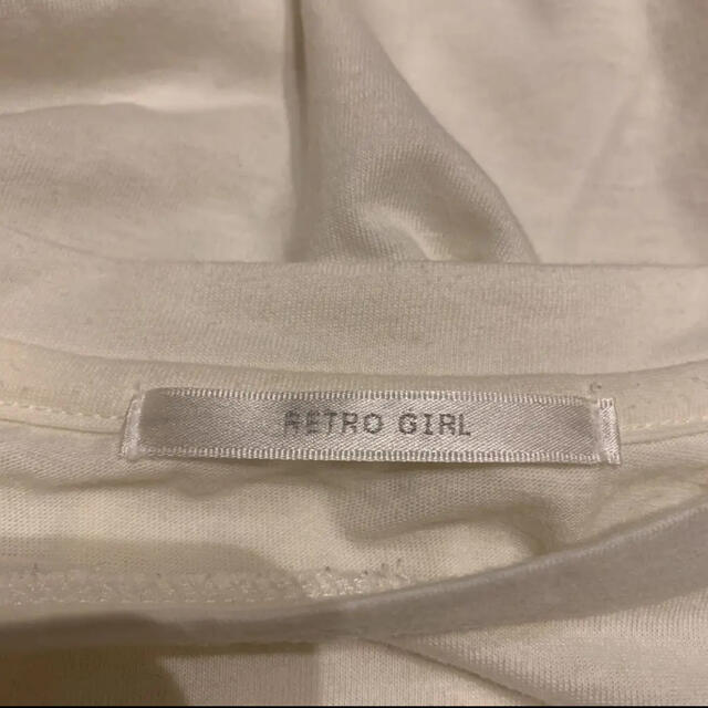 RETRO GIRL(レトロガール)のRETRO GIRL レトロガール　Tシャツ レディースのトップス(Tシャツ(半袖/袖なし))の商品写真