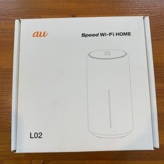 エーユー(au)のau HUAWEI SPEED WI-FI HOME L02 HWS33MWU(その他)