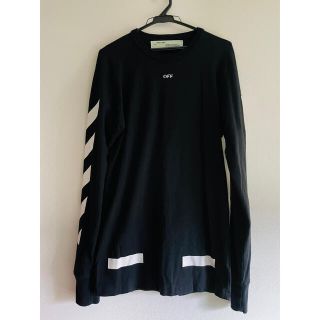 オフホワイト(OFF-WHITE)の17AW OFF-WHITE ロングTシャツ(Tシャツ/カットソー(七分/長袖))